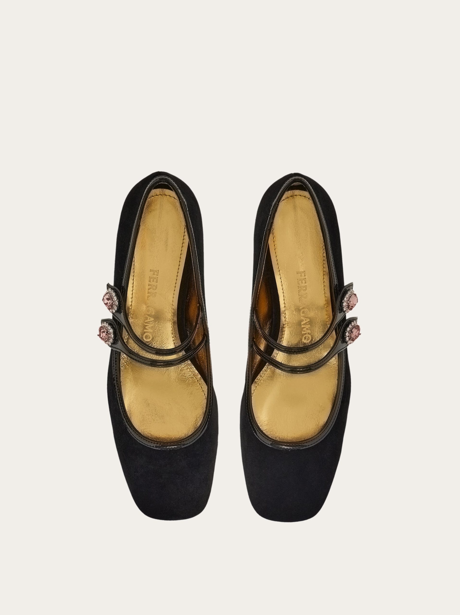 Ferragamo Crystal embellished Mary Jane - Image 2